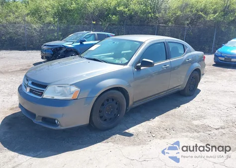 2012 Dodge Avenger Se z USA, uszkodzony, nr VIN 1C3CDZAB4CN206908